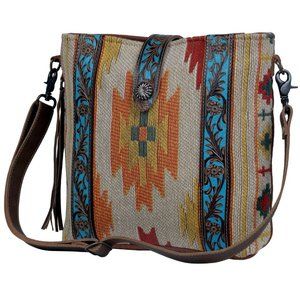 Beaming Bright Saddle Blanket Purse Shoulder Bag